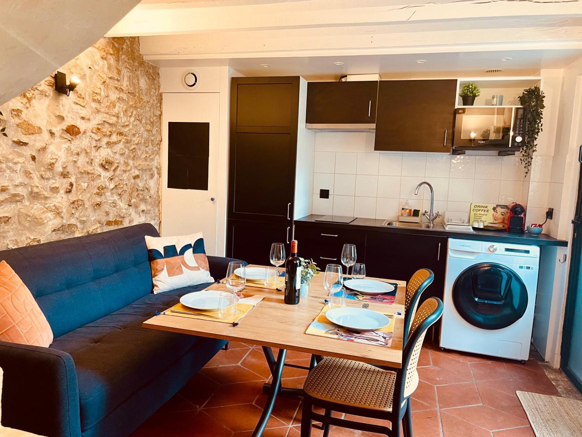 Maisonette Duplex - Tout Equipe - Matelas Haute Qualite Marly-le-Roi Luaran gambar